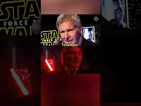 Harrison Ford would rather die than do another Star Wars Holiday Special. #starwars #harrisonford