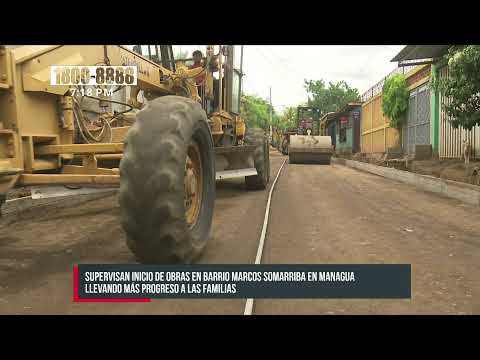 Barrio Marcos Somarriba, en Managua, muy pronto tendrá cuadras nuevas - Nicaragua