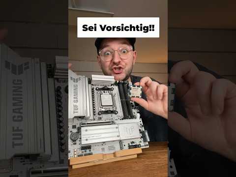 Sei vorsichtig wenn du deine CPU einsetzt!!