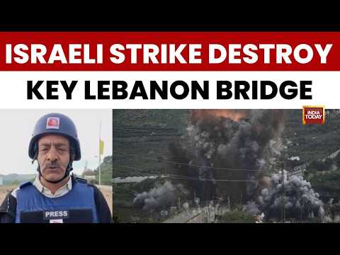 Israel Vs Houthis: Israel Bombs Bridge in South Lebanon,Cuts Highway Ahead of Ground Operation Plans