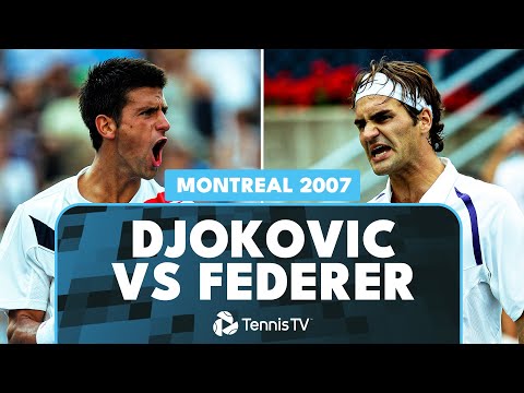 When Djokovic Defeated Federer For The First Time! | Montreal 2007 Final Extended Highlights