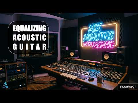Mix Minutes with Menno Ep.1 - Equalizing Acoustic Guitar