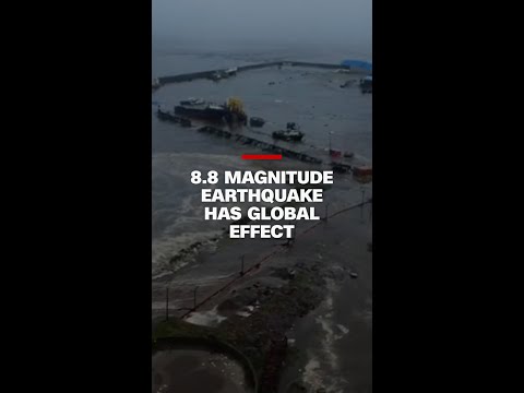 8.8 magnitude earthquake has effects across the globe