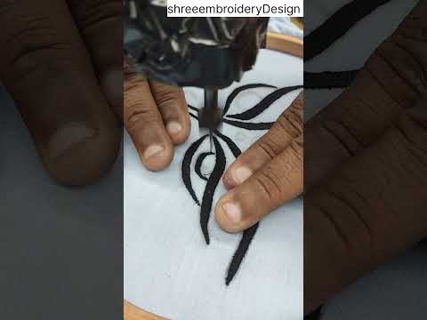 Maa Durga Embroidery Design | Navratri Special Handmade Art 🪡✨