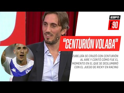 ¡#Zubeldía y #Centurión se reencontraron en #ESPNF90! Luis me dio la oportunidad de mi vida