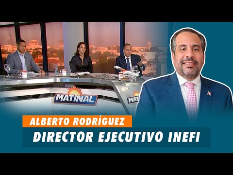 Alberto Rodríguez, Director ejecutivo del instituto nacional de Educación Física INEFI | Matinal