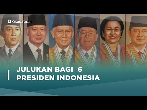 Daftar Julukan Bagi 6 Presiden RI, dari Bapak Proklamator hingga Bapak | Katadata Indonesia