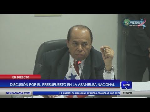 Discusio?n por el presupuesto en la Asamblea Nacional