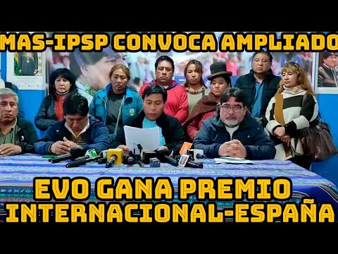 DIRECCIÓN DEL MAS-IPSP CONVOCAN AMPLIADO NACIONAL PARA 2 DE MARZO EN CUATRO CAÑADA SANTA CRUZ..