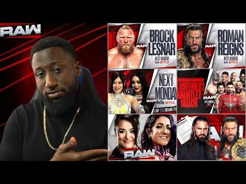 WWE Monday Night Raw | Live Commentary & Reactions