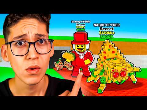 ¡NUEVOS BRAINROTS LIMITADOS! YA EMPIEZA el MARTES de TACOS de STEAL a BRAINROT! (ADMIN ABUSE)