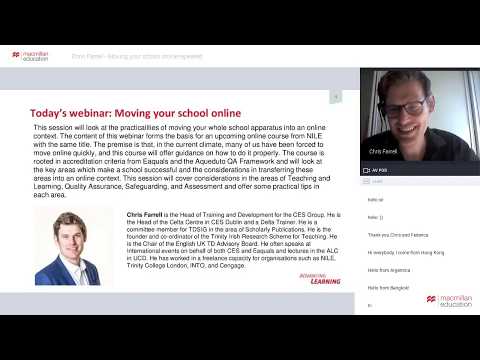 Moving your school online [Advancing Learning Webinar]