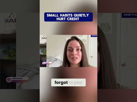 It's not always the big mistakes that hurt your credit