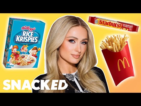 Paris Hilton Breaks Down Her Favorite Snacks | Snacked