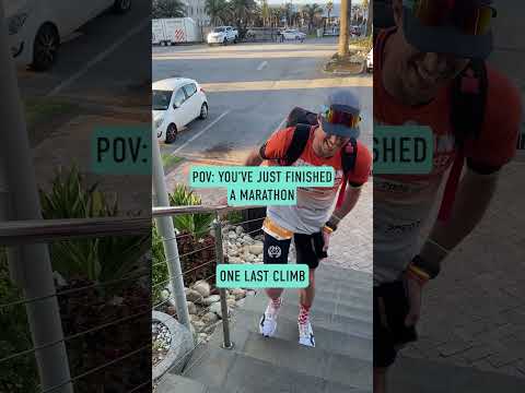 He Can Handle A Marathon... But Can He Handle A SET OF STAIRS? 🦵❌