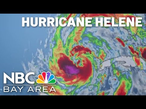 Hurricane Helene intensifies ahead of Florida landing