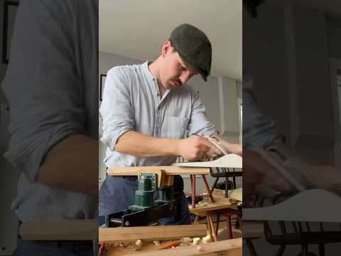 Making Chairs In America #woodworking #ireland #handtools #chairmaking #craft