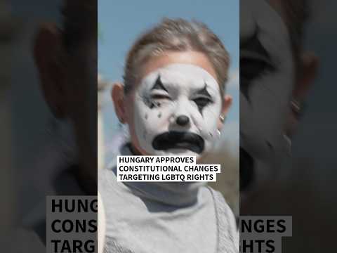 Hungary approves constitutional changes targeting LGBTQ rights | AFP #shorts