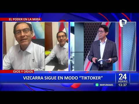Martín Vizcarra regresa a Lima y sigue en modo Tiktoker