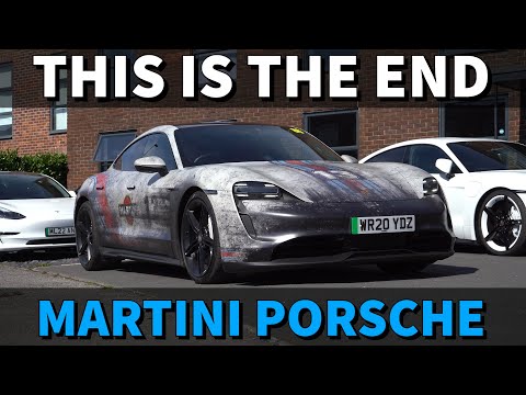 The famous Dirty Martini Porsche Taycan is no more 😢