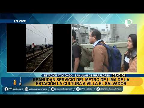 Caos en Metro de Lima: reportan largas colas y reclamos tras suspensión de servicio en SJL (2/2)