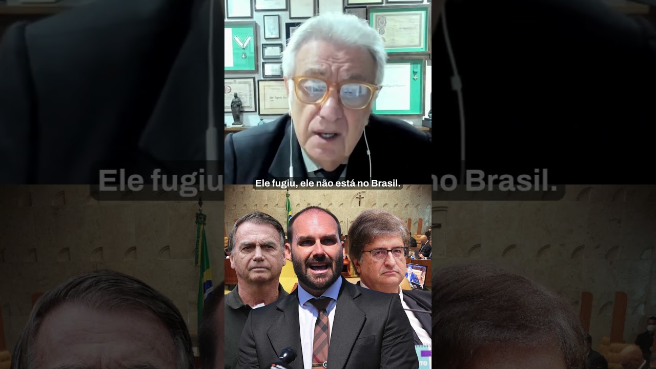 Prisão de Eduardo Bolsonaro é mais do que necessária diz Maierovitch