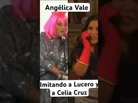 Angélica Vale sus invitaciones de Lucero y ? marco para comunicarse con Celia Cruz al 1800 20Dios
