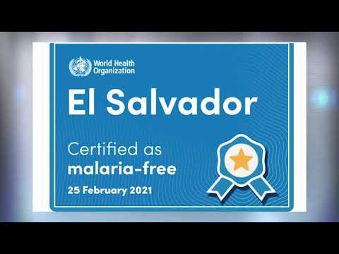 El Salvador libre de malaria