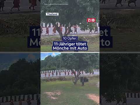 11-Jähriger tötet Mönche mit Auto