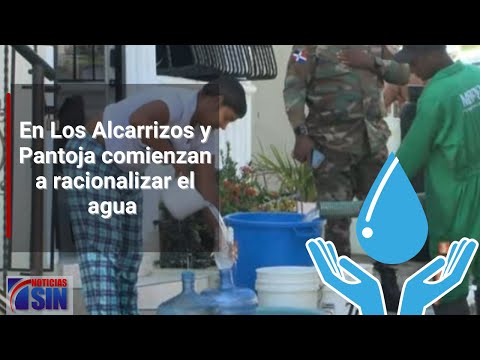 Comienzan a racionalizar el agua ante sequía en Santo Domingo