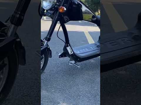 X12 model in black EEC COC Nzita electric scooters citycoco motorcycle