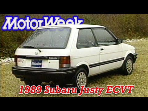 1989 Subaru Justy ECVT | Retro Review