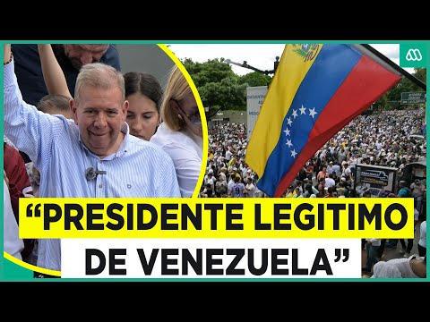 Crisis en Venezuela: Parlamento Europeo reconoce a Edmundo González como presidente legitimo