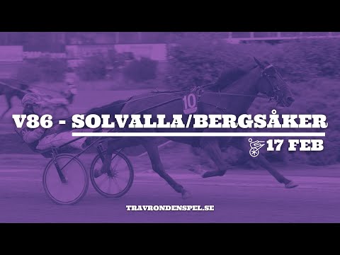 V86 tips Solvalla/Bergsåker | 17 februari 2021