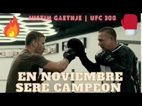 UFC 300: Justin Gaethje tiene un plan blindado
