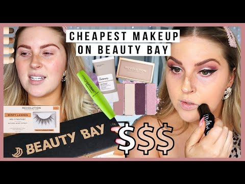 full face of the CHEAPEST MAKEUP on BEAUTY BAY! ?