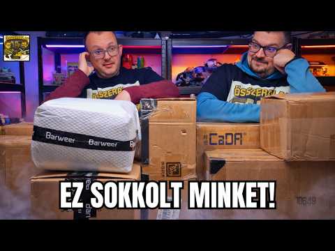 Mikor rakunk össze ennyi mindent? - Tavaszi GIGA UNBOXING