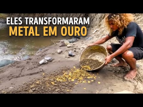 Cientistas finalmente produzem ouro a partir de um metal comum