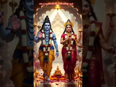 गणेश भगवान और शिव भगवान माता पार्वती की कहानी#ganesh #bhgwanji #shiv #bhgwanji #mata #parvati