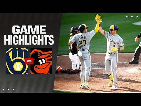 Brewers vs. Orioles Game Highlights (4/13/24) | MLB Highlights