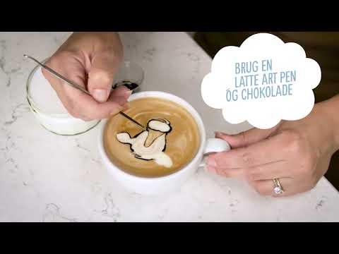 Sådan tegner du motiver | Latte art |  Arla® LactoFREE