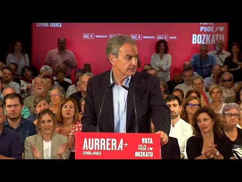 Zapatero dice que Feijóo es la derecha más derecha desde la democracia
