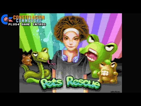 PLUS4 Game Intro: Dr Dree's Pets Rescue (Plus/4 All Stars/Psytronik,2018)