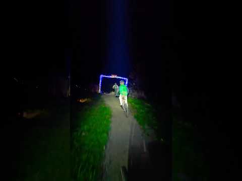 Anyone disco biking this winter? 🎉🤪#bike #mtb #biking #mountainbike #downhill