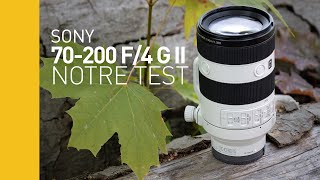 Vido-Test : TEST Sony 70-200mm f/4 G II : une v2 russie ?