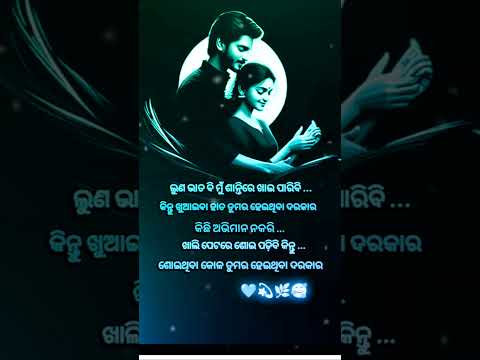 ଲୁଣ ଭାତ ବି ମୁଁ ଖାଇବି।odia best love story #YouTube trending #shorts #video viral #qouta #