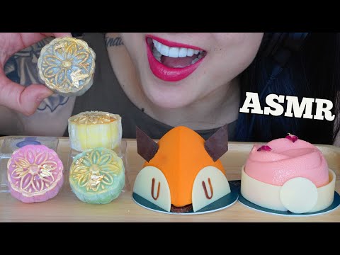 ASMR-MOCHI-MOONCAKE-VS.-MOUSSE ASMR-MOCHI-MOONCAKE-VS.-MOUSSE