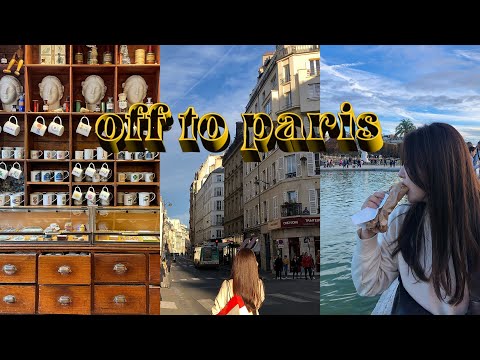파리브이로그#1🇫🇷⎮믿고보는 수다루 여행브이로그⎮3년만의 파리⎮레뒤마고카페⎮사브르쇼핑⎮파리 딤섬맛집