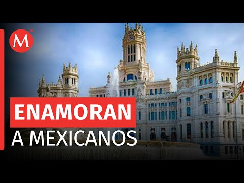 Aumenta afluencia de turistas mexicanos en España