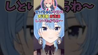 みんなが想像している理想の姉街と現実の姉街の違いを教えてくれるすいちゃん #shorts  #ホロライブ #切り抜き #vtuber #星街